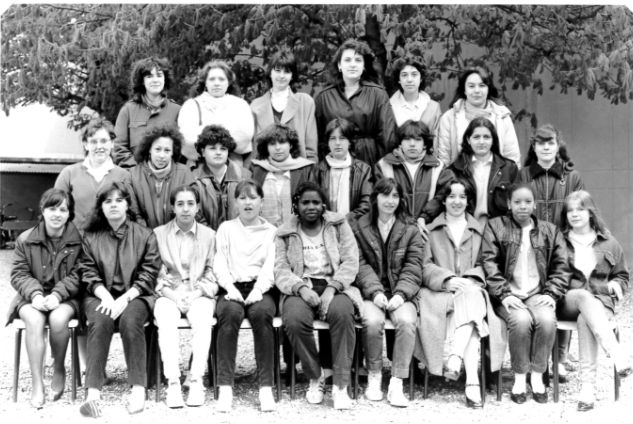 Le lycée en 1982-1983 classe d'enseignement technologique