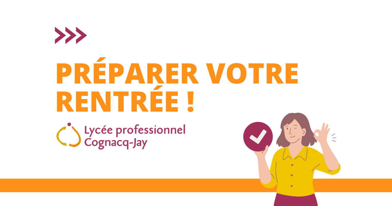 Préparer votre rentrée ! Préparer votre rentrée !