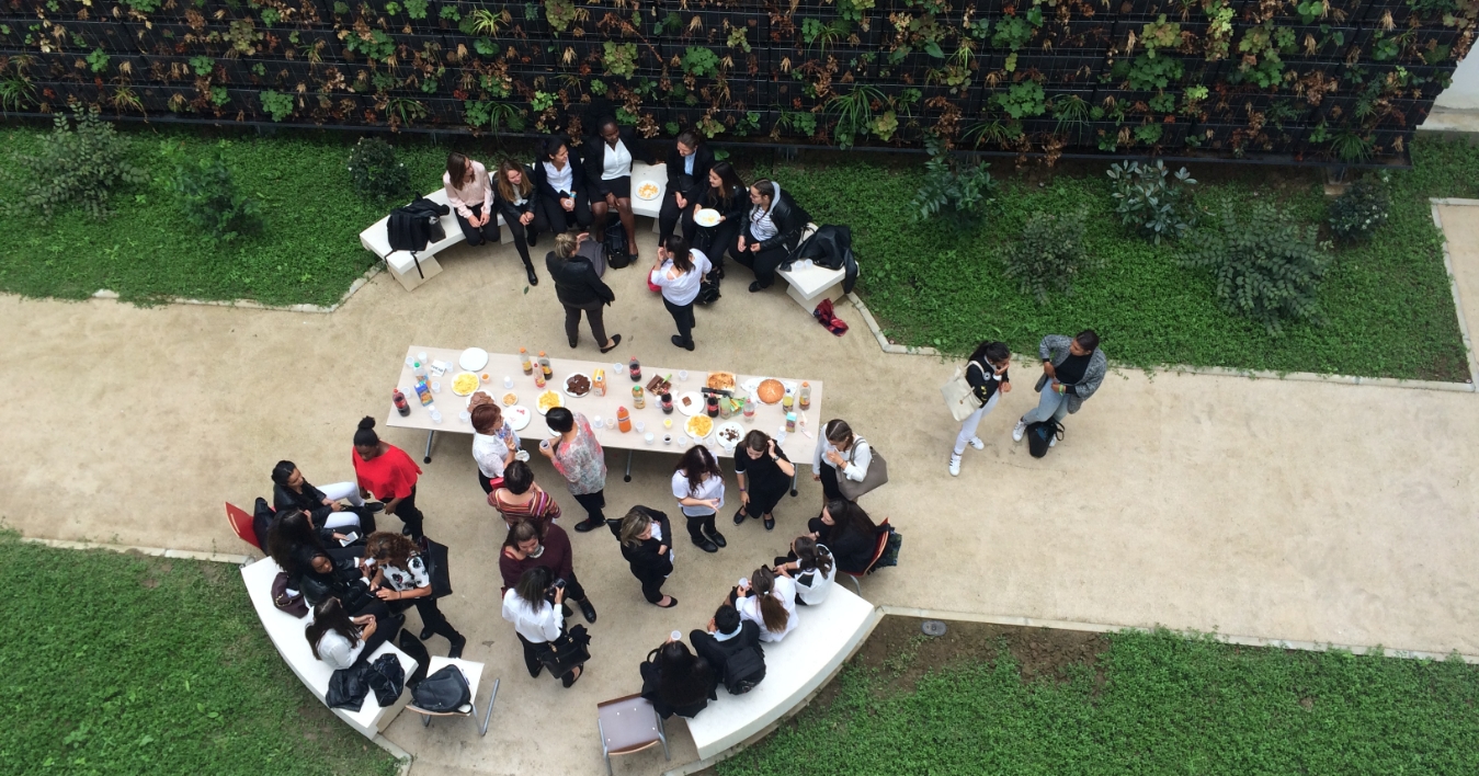 Cadre de vie - le jardin et son mur végétal